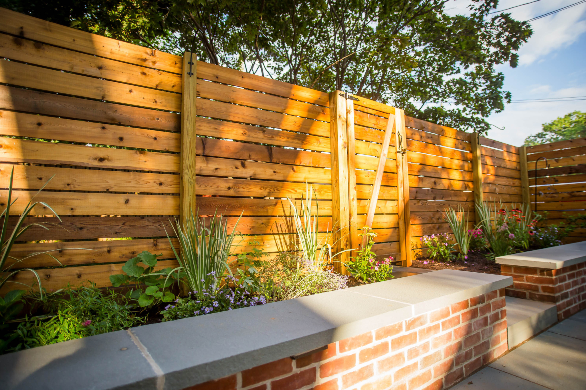 Wood fence installed by Wausau Fence Company